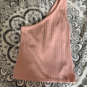 One shoulder tank top